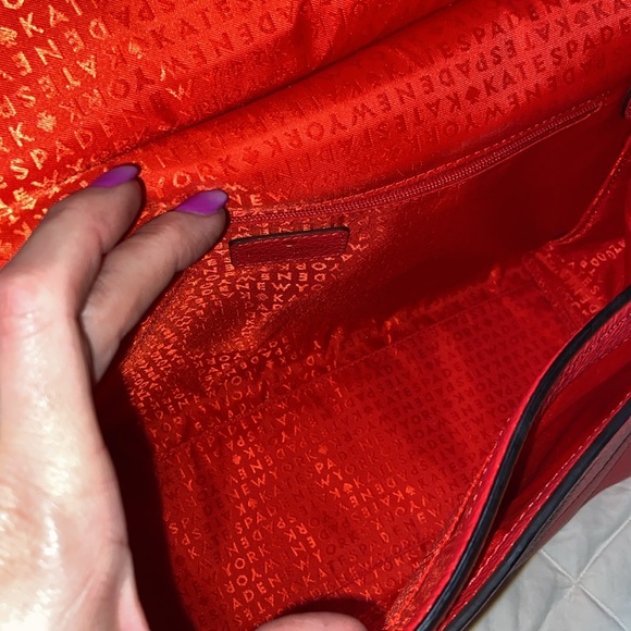 RARE like new Kate Spade NY Rosaline Parchment Drive Leather Satchel Bag - Picture 15 of 16